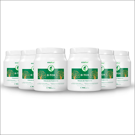 6 Unidades Máscara Reconstrutora Argan