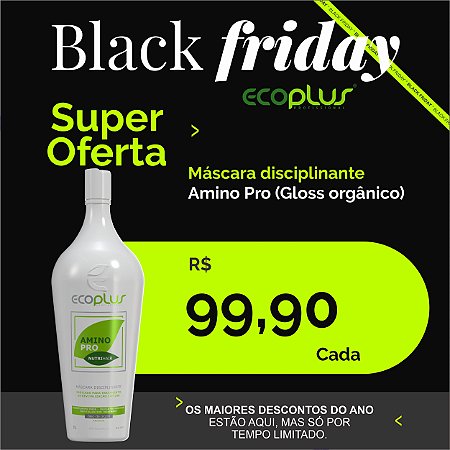 Máscara disciplinante Amino Pro (Gloss orgânico)