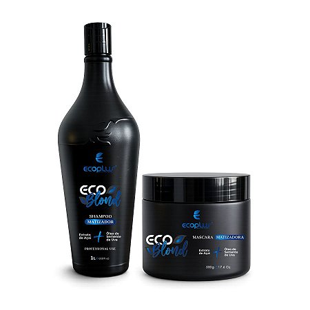 Kit de Shampoo Matizador 1L + Máscara Blond 500g