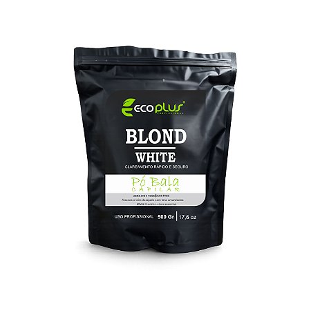 Pó Descolorante Blond White Eco Plus 500g