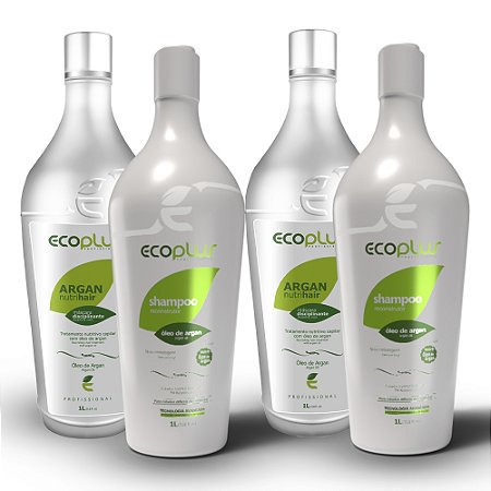 2 Kits Máscara Disciplinante Argan + Shampoo Argan