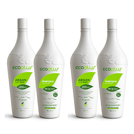 2 Kits Máscara Disciplinante Argan + Shampoo Argan