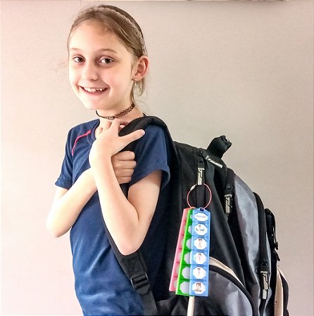 Tag PEC Com Argola De Fio De Aço