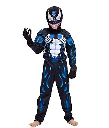 fantasia venon homem aranha infantil