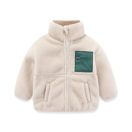 Casaco  infantil peluciado de inverno