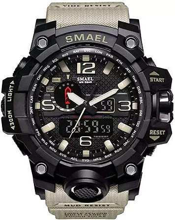 Relogio Smael mergulho Tatico Militar Masculino Esportivo