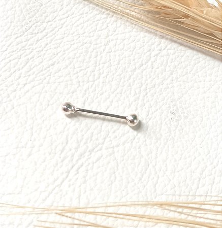 Piercing trágus de bola 3mm