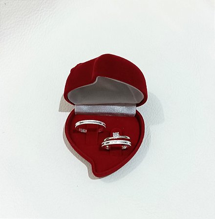 Aliança prata   3mm