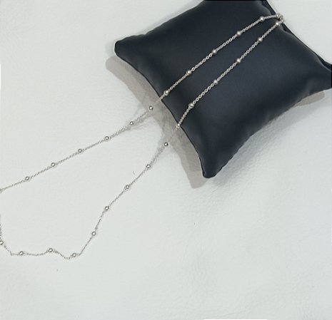 Colar de bolinhas 2,5mm