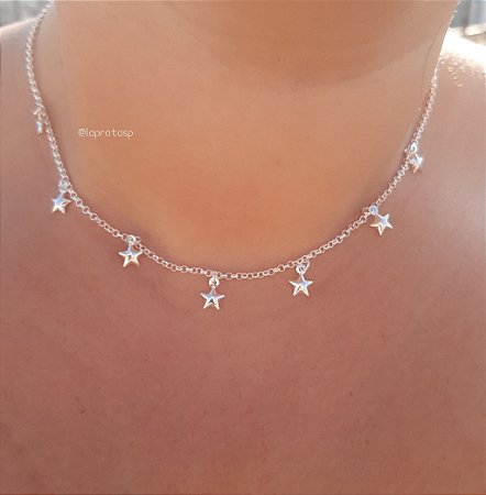 Choker estrelas