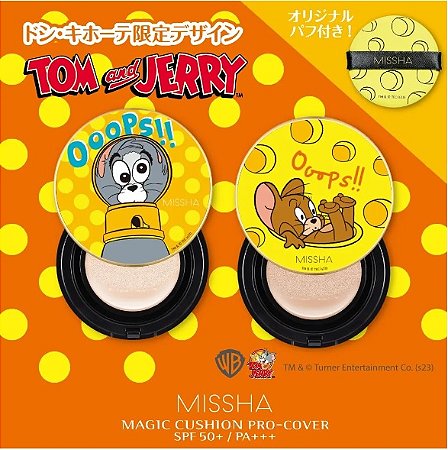 MISSHA - Magic Cushion Pro - Cover SPF 50 + PA +++ 15 g Tom and Jerry