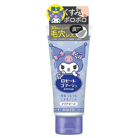 SANRIO - Rosette Gommage Peeling Gel - Versão Kuromi/Clear Peel - 120g