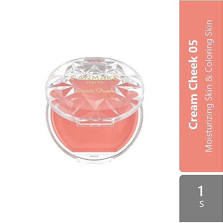 CANMAKE - Cream Cheek - 05 Sweet Apricot - 2,2 g