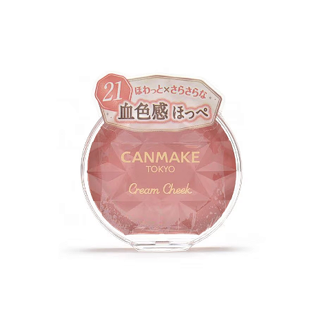 CANMAKE - Cream Cheek - 21 Tangerine Tea - 2,2g
