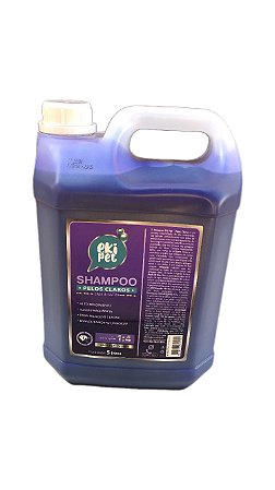 Shampoo Pelos Claros Eki Pet para Cães e Gatos 5L