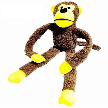 Mordedor para Cães em formato de Macaco de Pelúcia