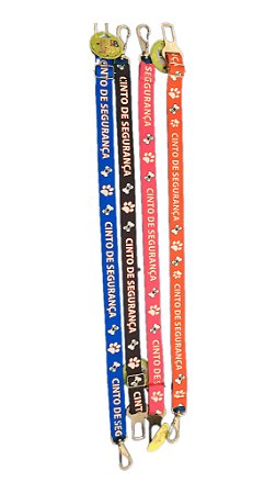 Cinto de Segurança para Cães de Seda 50cm