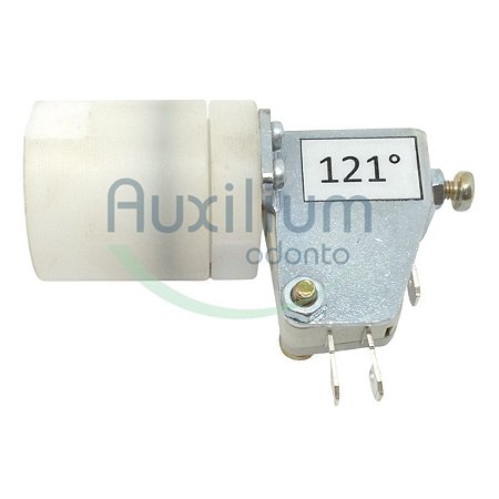 PRESSOSTATO REGULÁVEL 121 GRAUS 1/4 NPT" 16A - 1,1BAR / 121C