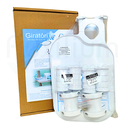KIT BANDEJA AUXILIAR ODONTOLOGICA COLUNA GIRATORIA