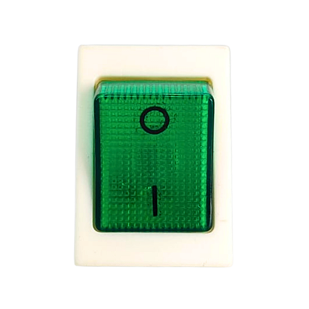 Interruptor Iluminado Verde - Gnatus