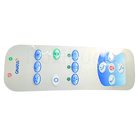 MEMBRANA PAINEL CENTRAL EQUIPO HASTFLEX INOVA NEW PAD GNATUS