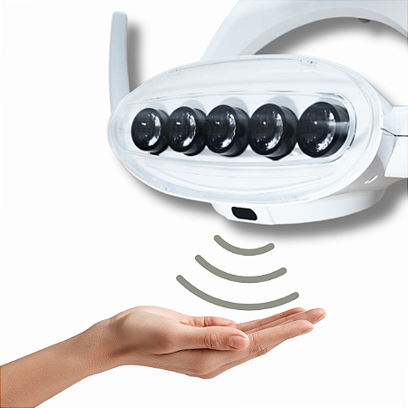 CABEÇOTE REFLETOR SIRIUS G8 SENSOR 5 LEDS