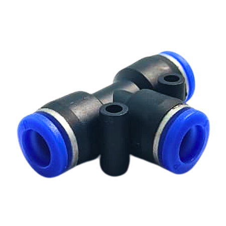 Conexão Engate Rápido União Em T 8mm