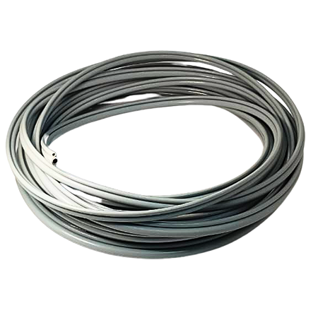 MANGUEIRA DUPLA DESIGUAL PU CINZA - SERINGA (SEM CAPA)