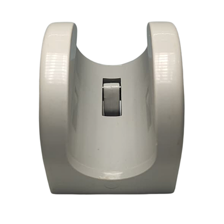 APOIO TERMINAL SUPORTE COM LINGUETA SUCTOR BOMBA DE VACUO CATTANI CINZA GNATUS