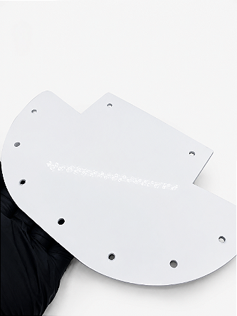 Chapa Base Para Pedal da Cadeira Gnatus Syncrus/Saevo