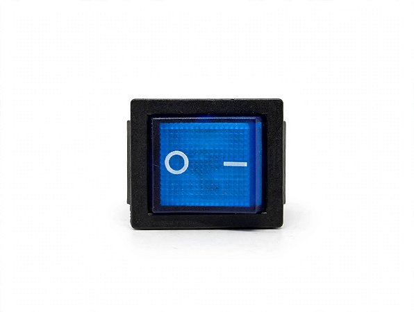 INTERRUPTOR 4 POLOS AZUL