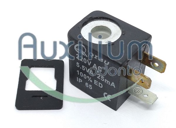 BOBINA DA VALVULA SOLENOIDE (RETANGULAR) 220V 60HZ RIM.01015