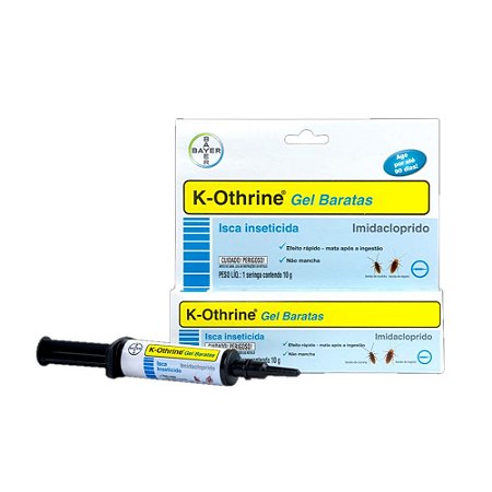 Inseticida K-Othrine Seringa Baratas 10g
