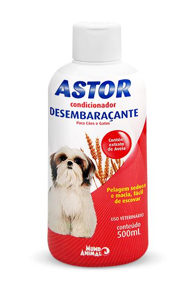 Condicionador Astor  para Cães e Gatos Astor 500ml  Mundo Animal