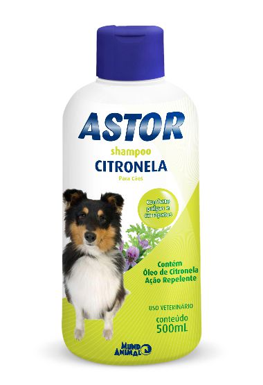 Shampoo Astor Citronela 500ml Mundo Animal