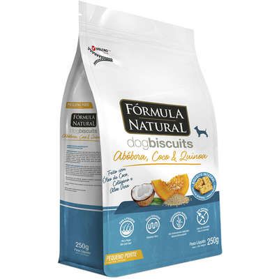 Formula Natural Cão Porte Pequeno Biscoito Abobora 250g