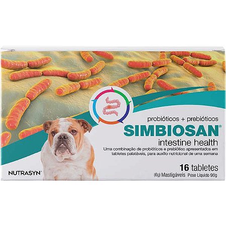 Simbiosan Cães 16 Tabletes Mastigáveis