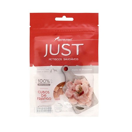 Just Cães e Gato Cubos De Frango 55g