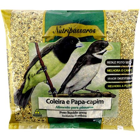 Nutripassaros Mistura Coleirinha e Papa-Capim 500g - Laicão