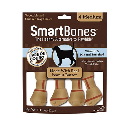 Smartbones Peanut Butter Medium