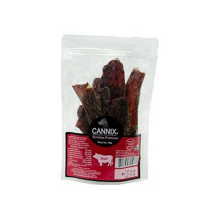 Cannix Tirinhas Esôfago Bovino 40g