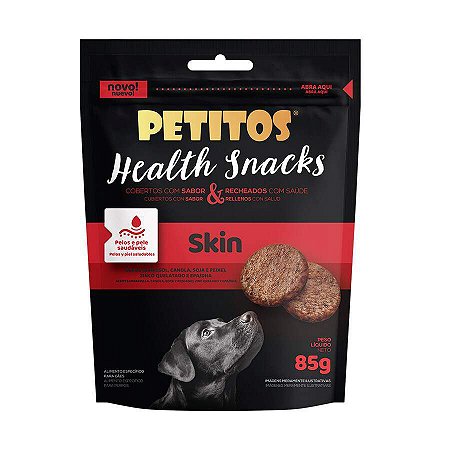 Petitos Health Snack Skin Petisco 85g