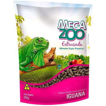 Mega Zoo Extrusada Iguanas 280g