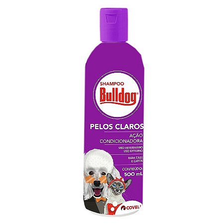 Bulldog Shampoo Pelos Claros 500ml