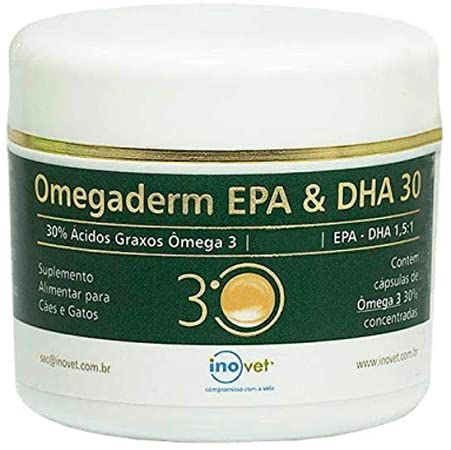 Suplemento Omegaderm Inovet 500 mg 30 cápsulas