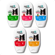 Creme Dental Pet Clean para Cães e Gatos - 90 g