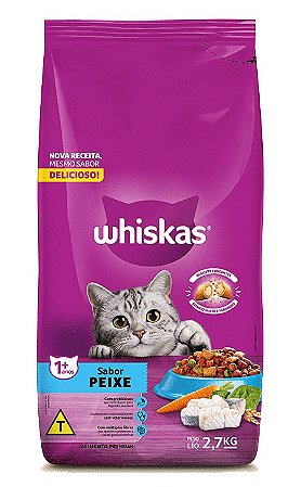 WHISKAS® Adulto Sabor Peixe