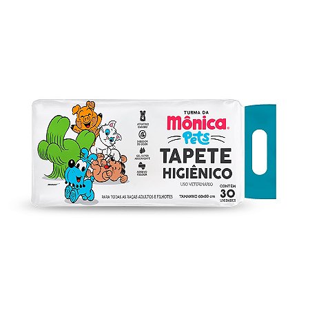 Tapete Higiênico Turma da Monica 60x80cm