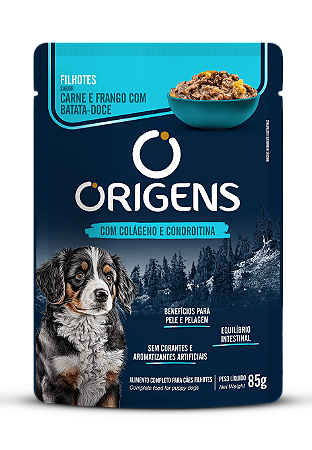Origens Sache Cao Filhote Carne 85g
