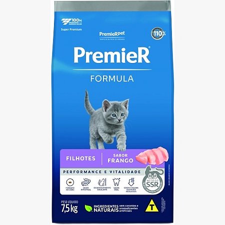 Premier Gato Formula Filhote Frango